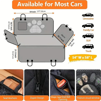 Viagem Sem Manchas - capa impermeavel instalada no carro