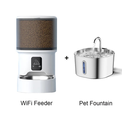 MimoCam - alimentador automático com câmara para cães e gatos