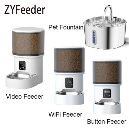 MimoCam - alimentador automático com câmara para gatos e cães