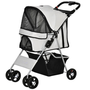 Sempre no Passeio – Carrinho Dobrável para Cães e Gatos (até 15 kg)