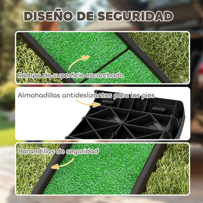 Rampa Fácil - cão a entrar no carro pela rampa