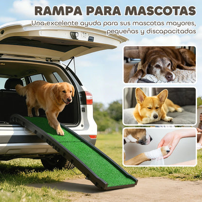 Rampa Fácil - pega integrada para transporte